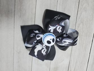Jack Skellington hair bow