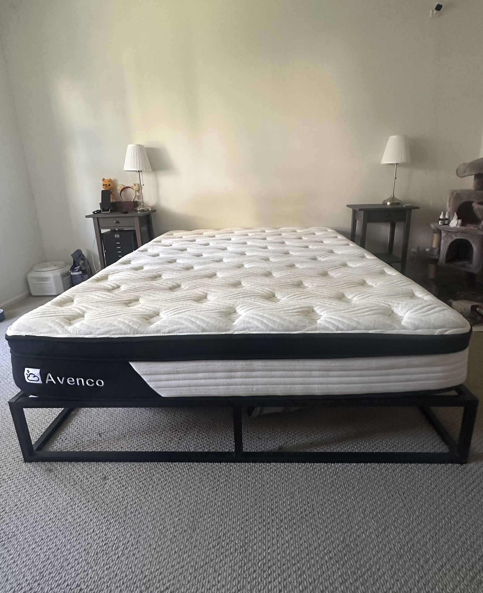 Queen Bed Frame And Mattress 