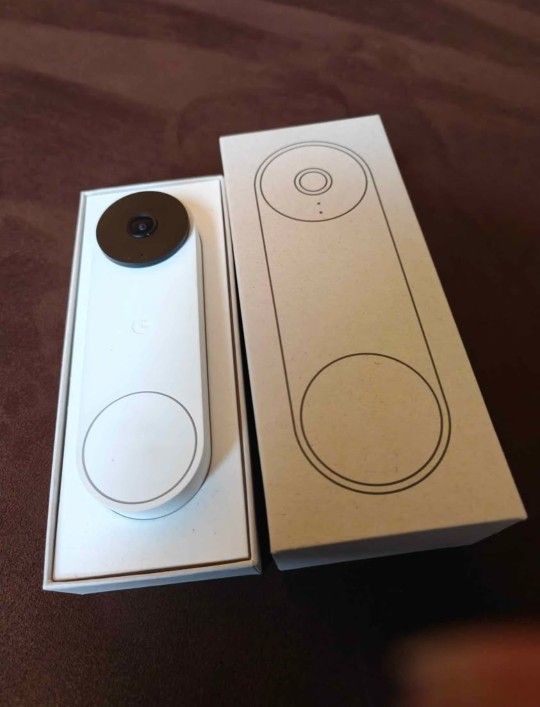 Nest Doorbell 2nd Gen Snow White color