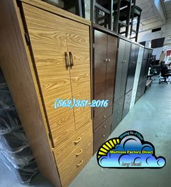 Compressed wood oak tall wardrobe closet ropero armoire Nuevo new