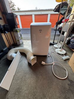Portable Air Conditioner AC 14,000 BTUs Black and Decker