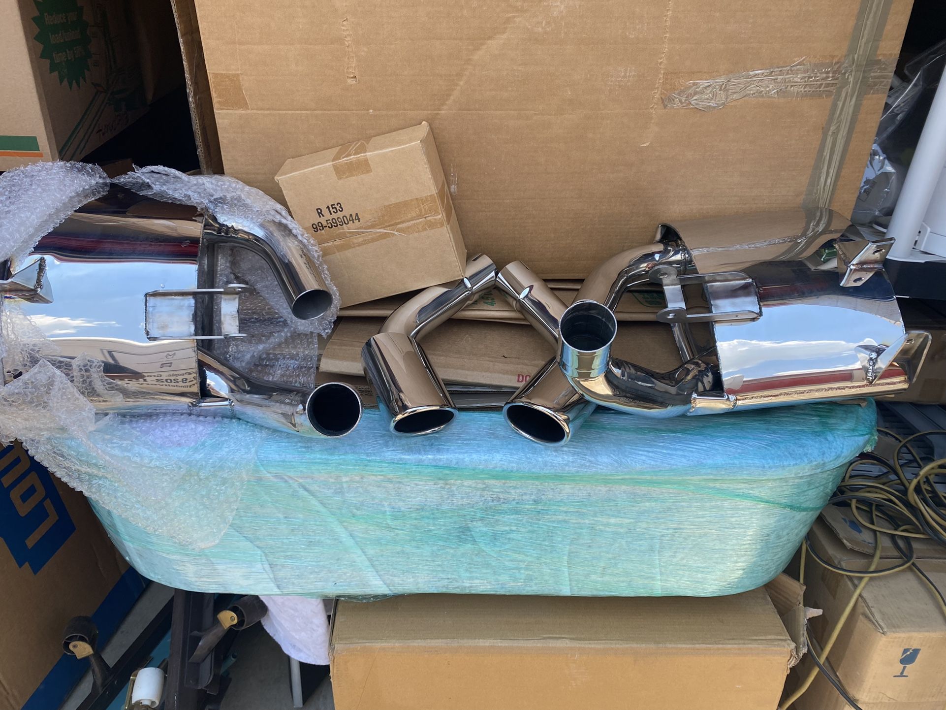 1998 -911 Porshe C45 Sport Exhaust Fits 1(contact info removed)