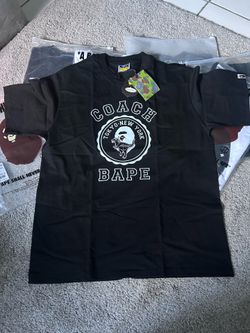 Coach X Bape black tee Size Medium