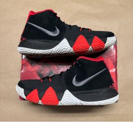Nike Kyrie 4 41 For The Ages Black Red Men’s size 11.5 Basketball Shoes Rare!