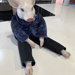 Large Pig Doll - Figurine