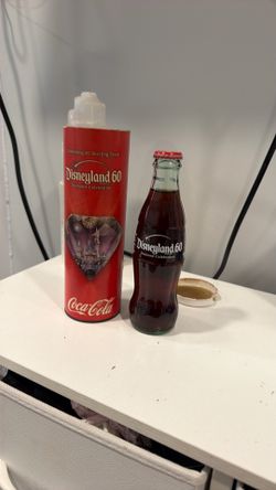 Rare Disneyland 60th Diamond Anniversary Coca Cola Bottle