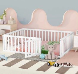 Montessori bed frame - floor bed - full size bed