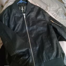 Bomber Jacket (Dark Blue Camo) Print 