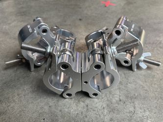 Three Global Truss Pro Swivel Clamps 