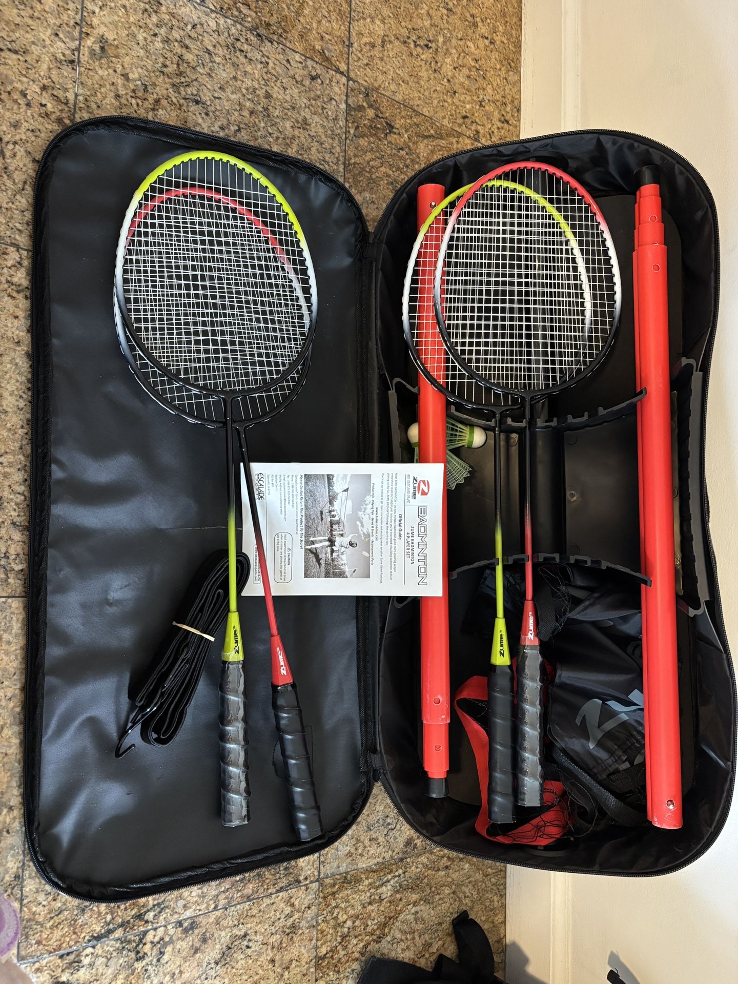 Zume Badminton Game Set