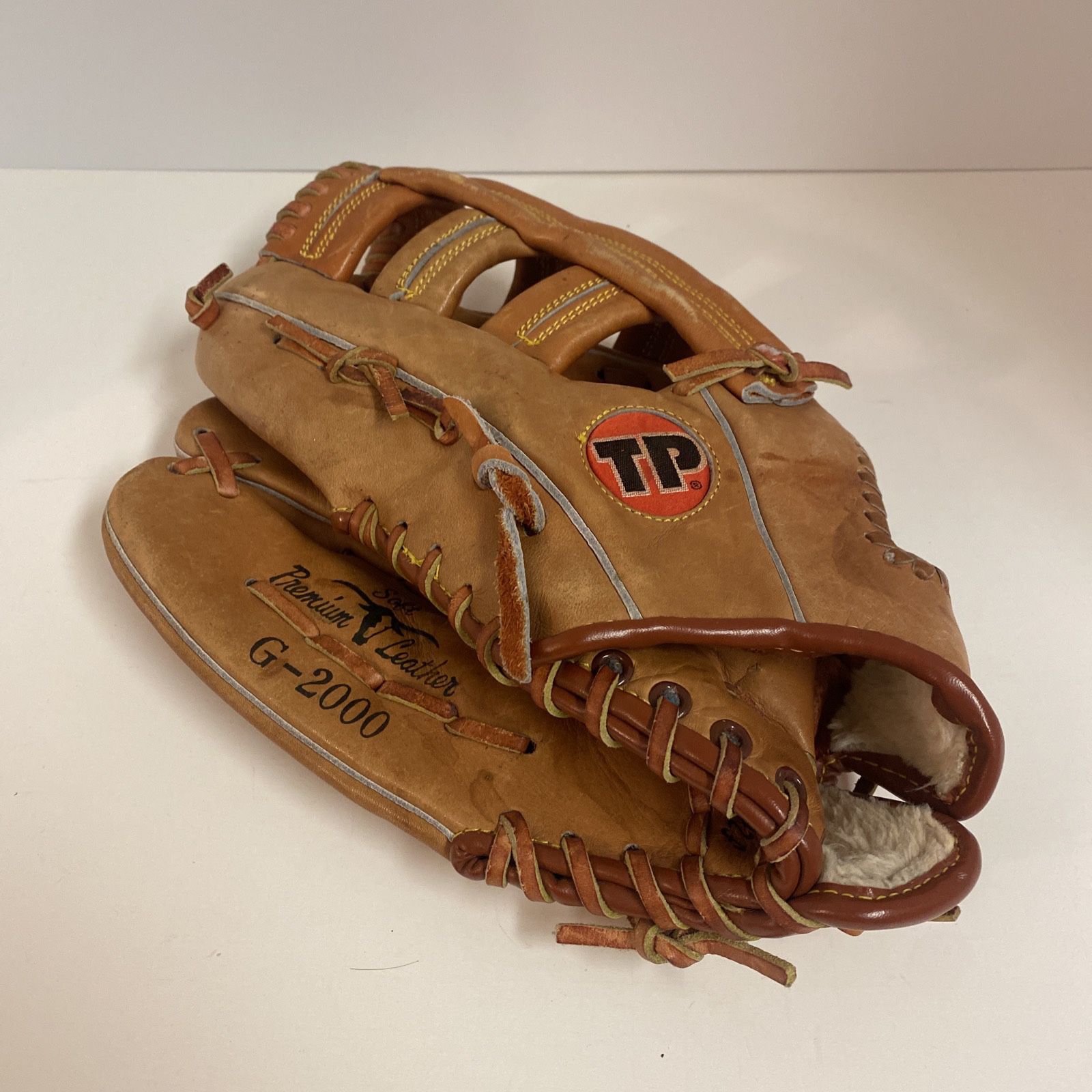 TP Premium Leather Baseball Glove - Right Hand Glove, Left Throw