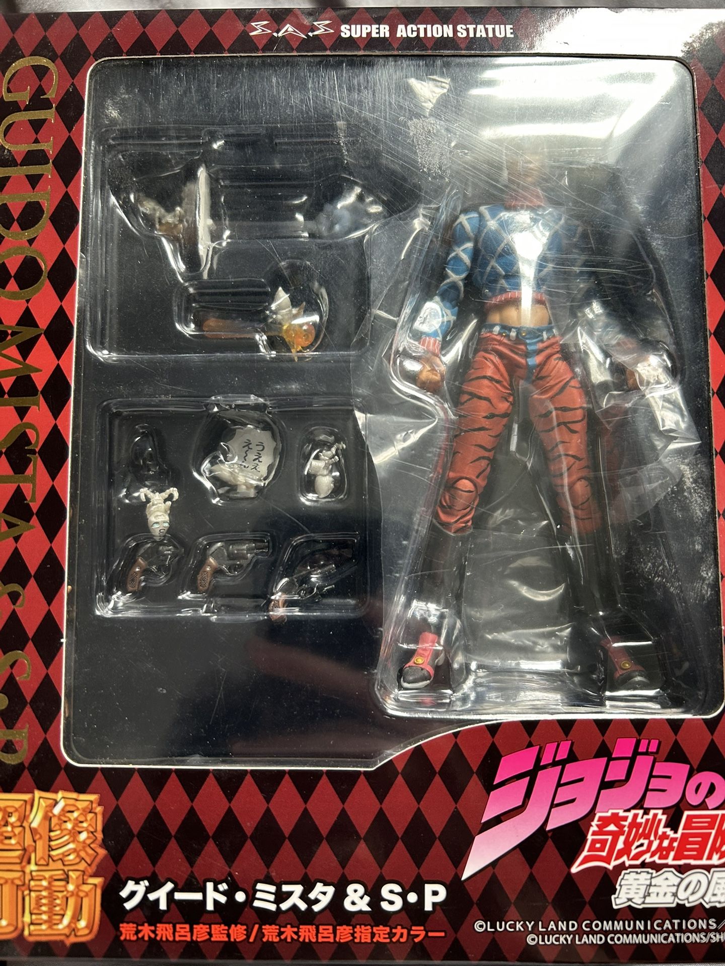 Jojo bizarre Adventure Part 5 Mista SAS Figure
