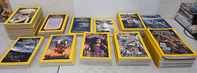 National Geographic Magazine Lot of 80 from 1(contact info removed)