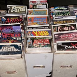 5 Long Boxes Filled With Comics
