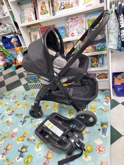 Stroller, Carseat, and Base