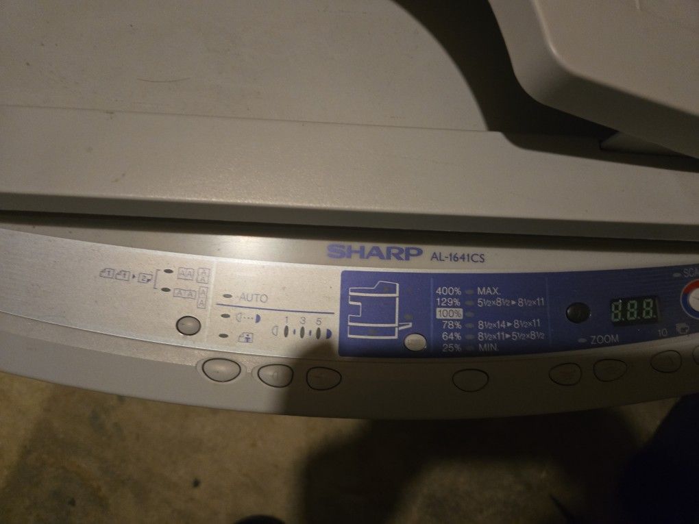 Sharp Al-1641cs Copier