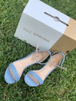 Denim Sandals/Heels