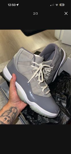 Jordan 11s coolgrey sz9.5