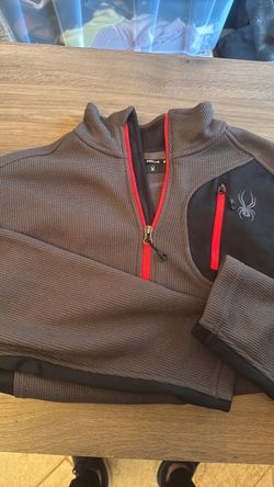 Men’s Spyder winter half zip