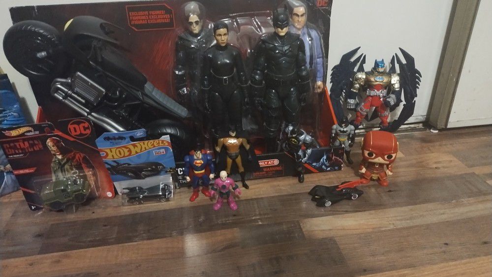 DC Batman Lot Toys