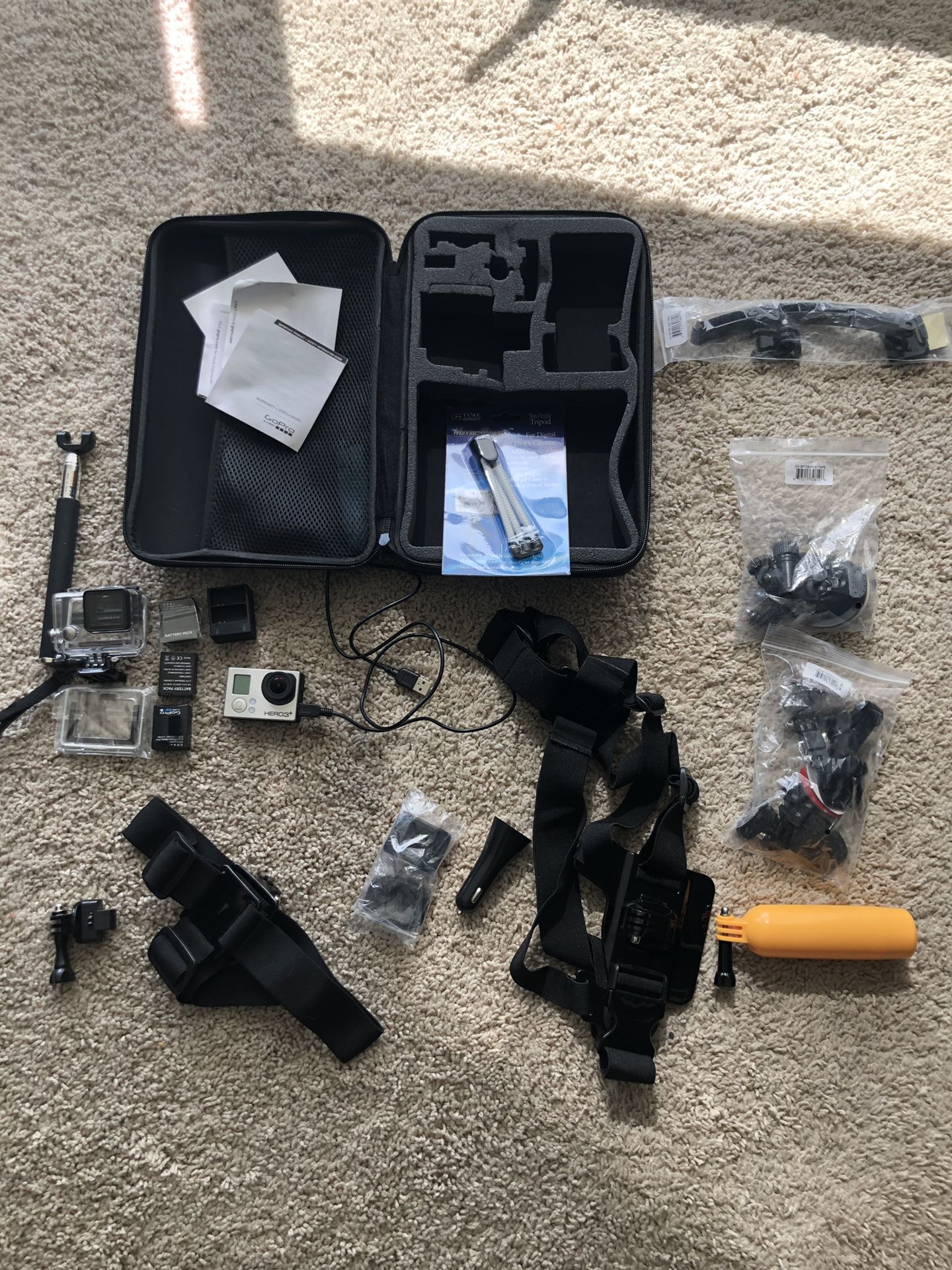 GoPro Hero 3 w/ accessory kit
