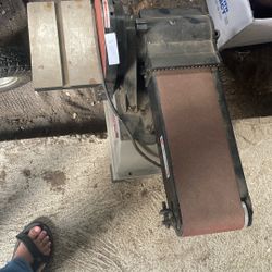 Belt And Disk Sander- Works 