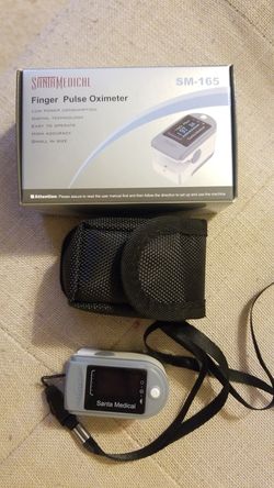 Finger pulse oximeter