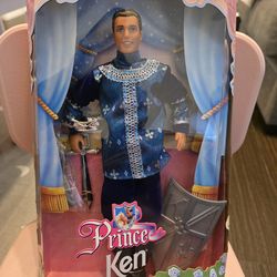 Barbie Sleeping Beauty Prince Ken Doll