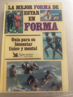 NEW Hardcover book La Mejor Forma de Estar en Forma