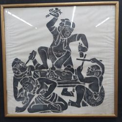 Framed Tribal Art