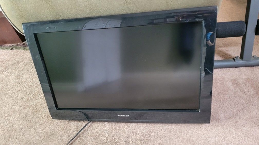 Free. 37-in Toshiba TV