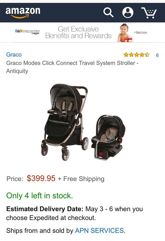 Graco travel system