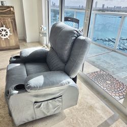 Blue Rocker, Swivels & Massager