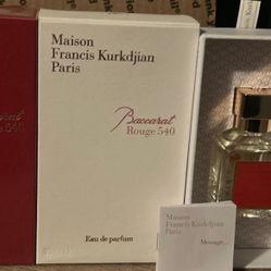 Baccarat Colognes For Men Both 70ml New New !! 