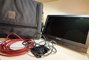 Sony LMD-B170 17" Pro Monitor SDI HDMI Tested Working Bundle + Porta Brace Bag