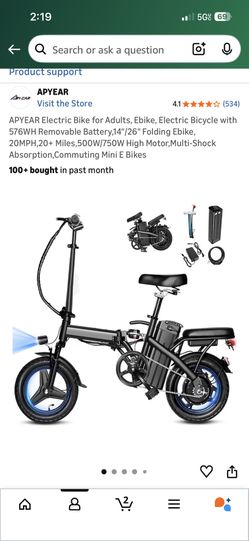Brand New Collapsible E-Bike