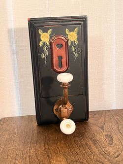 Decorative Door Knob Wall Hook Plaque