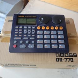 Boss Dr770. Dr.Rhythm