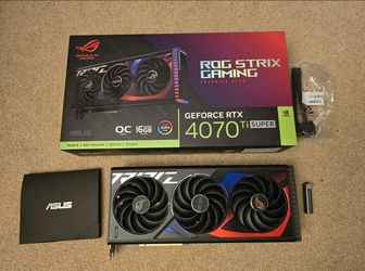 ASUS ROG STRIX GeForce RTX 4070 Ti
SUPER OC EDITION GRAPHIC CARD
