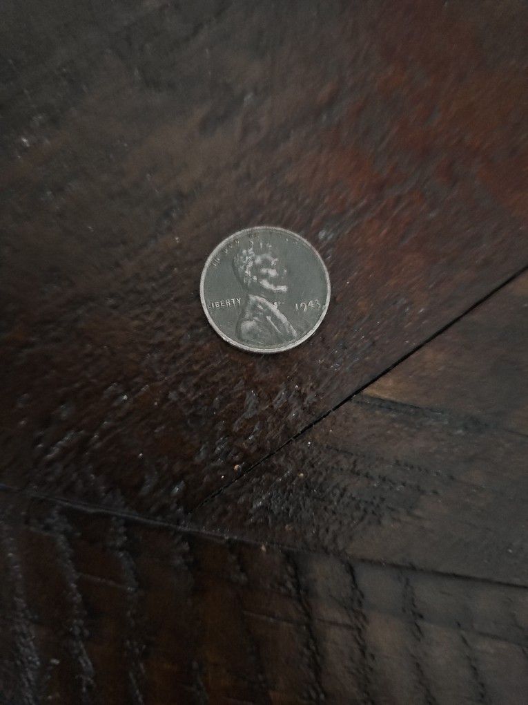 1943 Steel No Mint Mark Coin