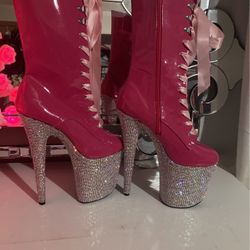 Rhinestone Blinged Out Heels