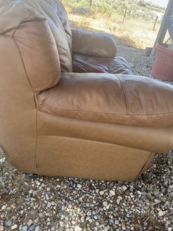 Leather couch