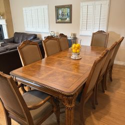 Dining Table With 8 Chairs
