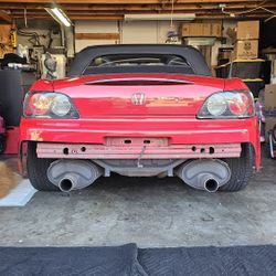 S2000 AP1 NFR (Red) Cut Rear Bumper