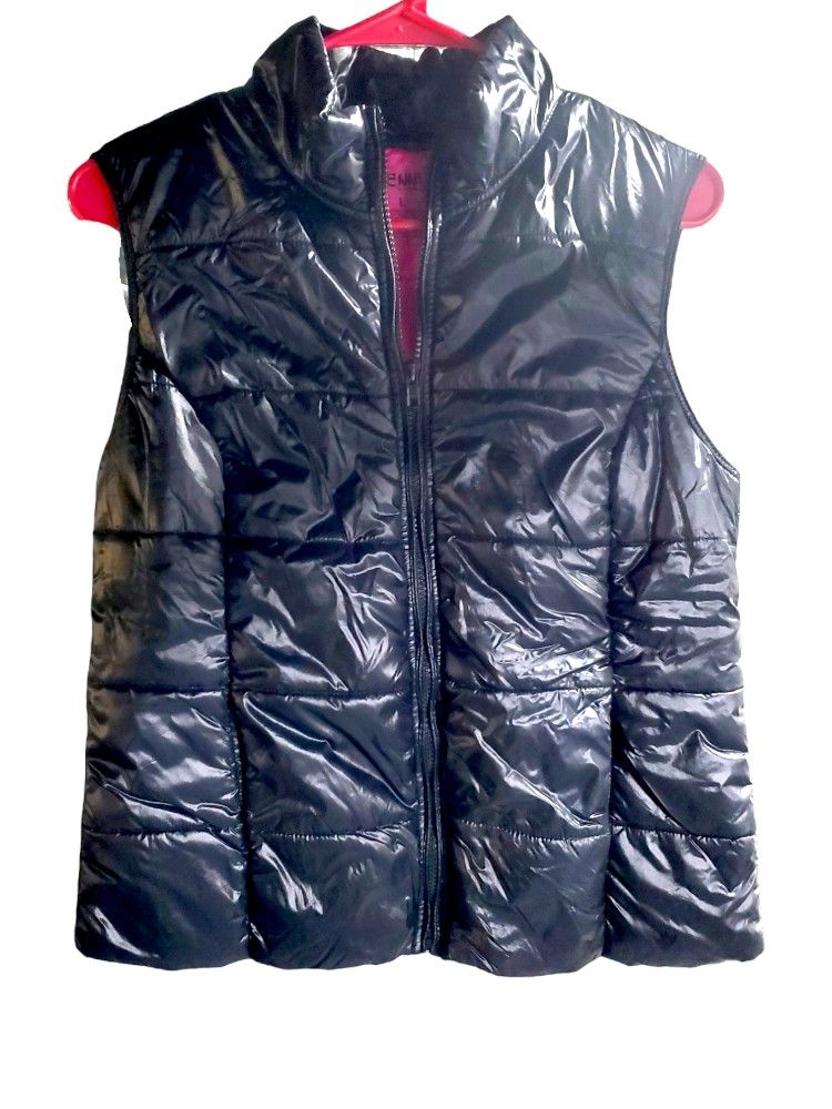 Womans Vest Black Pink Large Jenni Jennifer Moore