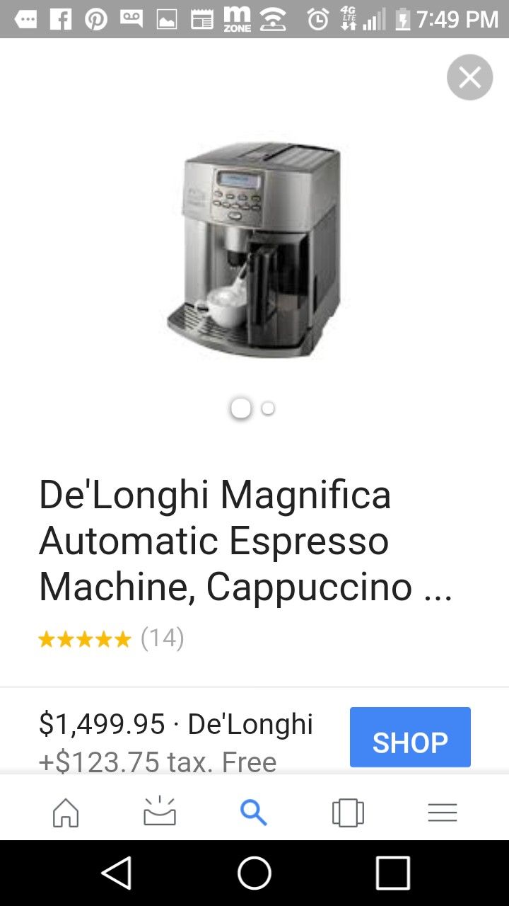 De'Longhi Digital automatic espresso
