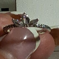 Pandora Authentic Brand New Sterling Silver Sparkling Herbarium Cluster Ring Size 7