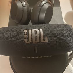 Sony Bluetooth Headphones And JBL Speaker