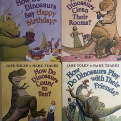 Dinosaur Board Book Set Of 4