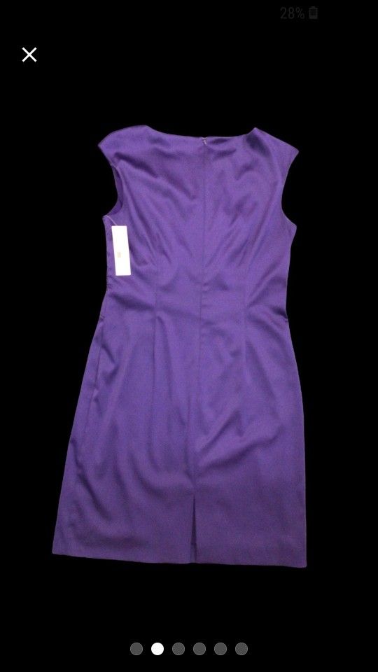 Eliza J Cocktail Dress Size 12 NWT Purple